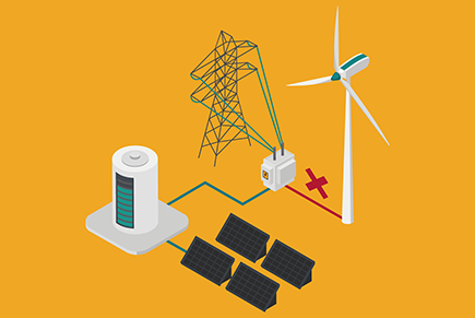 Cable pooling als oplossing voor netcongestie - illustratie